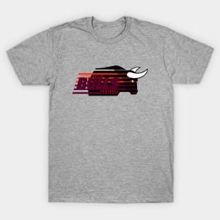 Defunct Jacksonville Bulls USFL Footbll 1986 T-Shirt